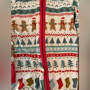 Little Sleepies Fair Isle Christmas Zippy
